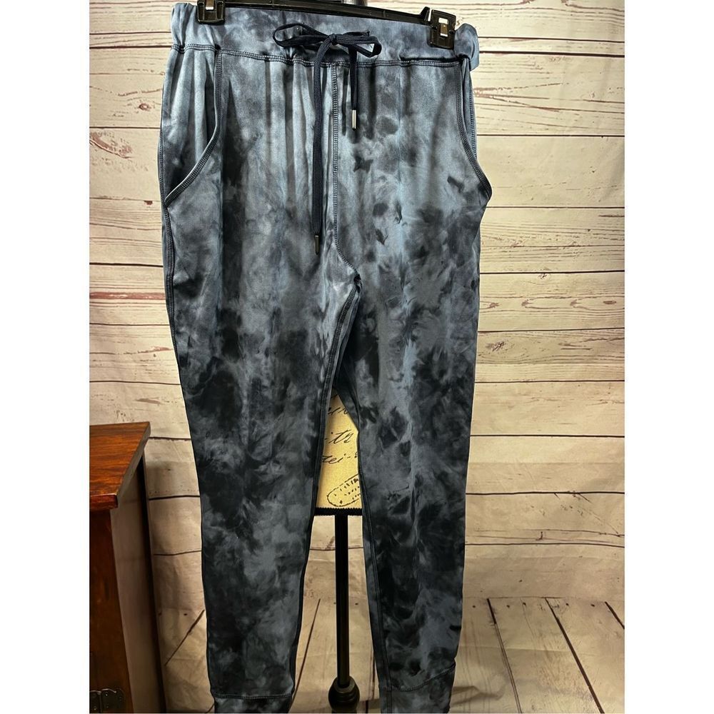 BY GOTTEX Women Tie Dye Jogger Sweatpants Elastic‎ Waist Drawstring Size S